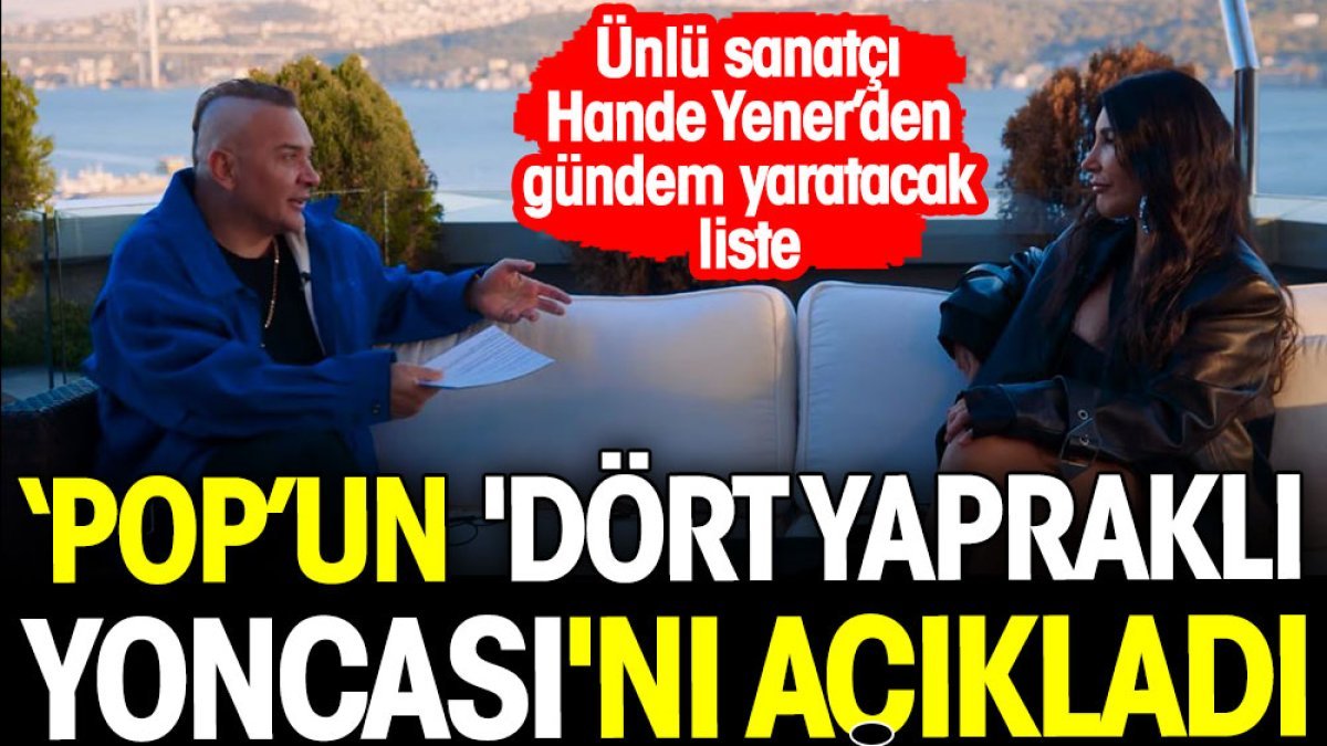 23 yıllık kariyerinde yüzlerce şarkısı bulunan ünlü sanatçı Hande Yener,