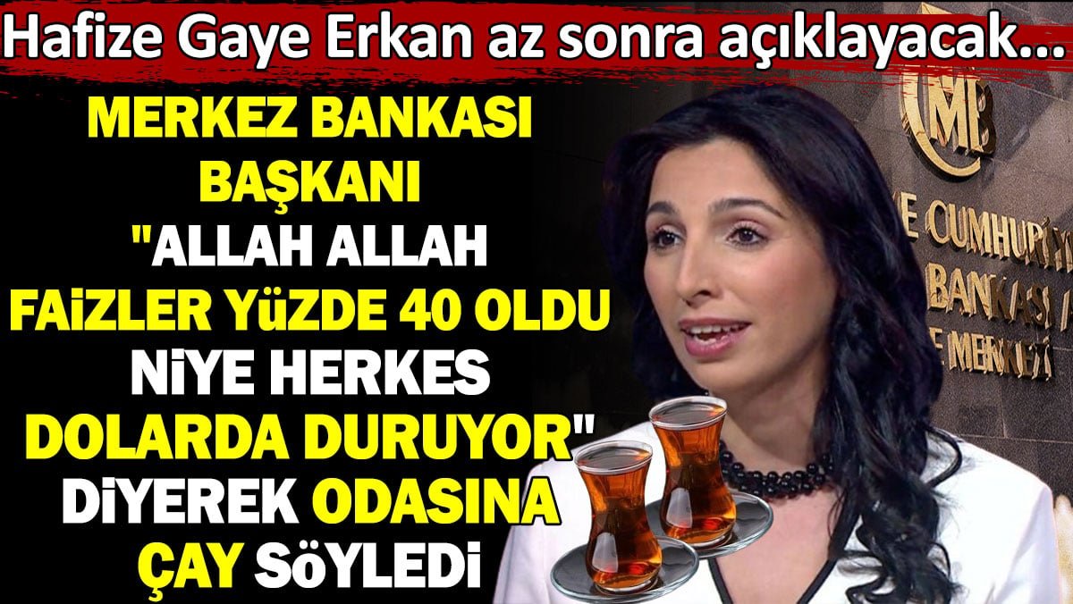 Aralık ayı Merkez Bankası faiz kararı için heyecanlı bekleyiş sona