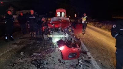 Adana Kozan'da dün gece meydana gelen trafik kazasında, Serkan Ağar