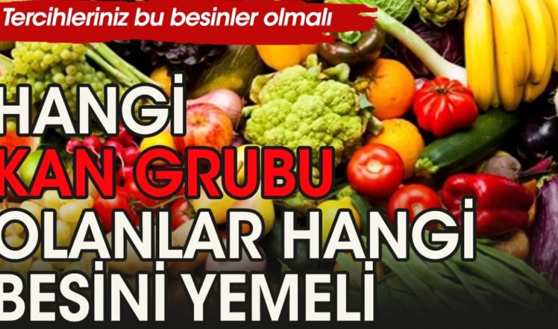 Kan grubunuz, sadece kan bağışı ya da acil durumlarda önemli