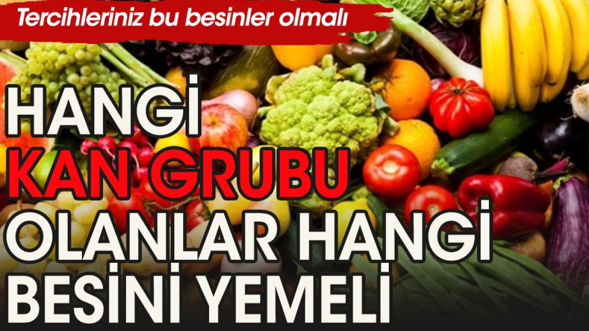 Kan grubunuz, sadece kan bağışı ya da acil durumlarda önemli