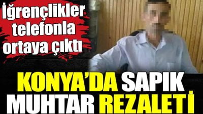Yer Konya… Muhtar birlikte yaşadığı kadınla ‘swinger’ partisine katıldı, kızına