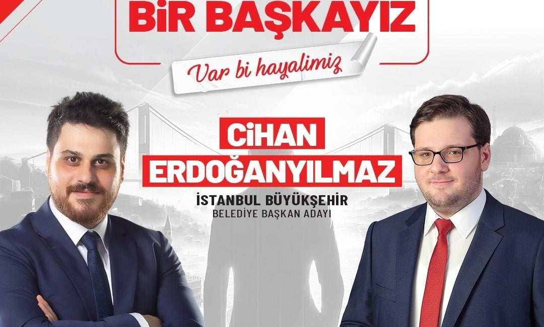 25 yaşındaki Cihan Erdoğanyılmaz, İstanbul Büyükşehir Belediye Başkanlığı için adaylığını