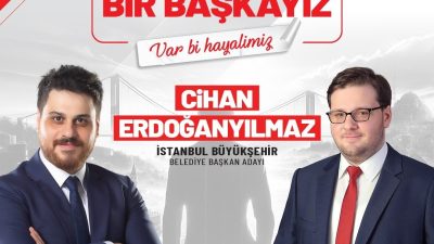 25 yaşındaki Cihan Erdoğanyılmaz, İstanbul Büyükşehir Belediye Başkanlığı için adaylığını