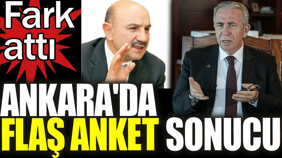 AREA Araştırma firması, 2024 yılında yapılacak yerel seçimler öncesinde Ankara