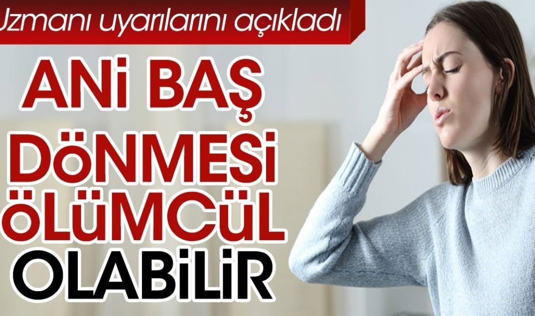 Ani baş dönmesi, birçok farklı nedenden dolayı ortaya çıkabilir. 