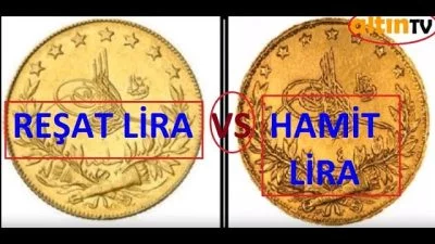 Reşat altın, daha yaygın bulunmasına rağmen Hamit altın nadirliği ve