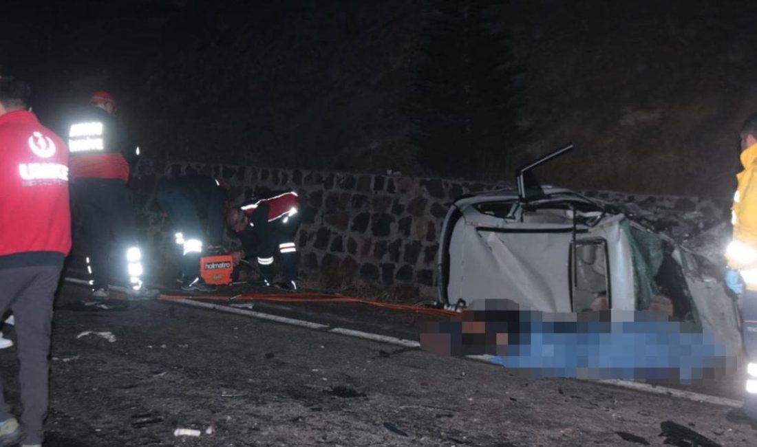 Nevşehir’in Avanos ilçesi Bozca Köyü yakınlarında meydana gelen kazada 3