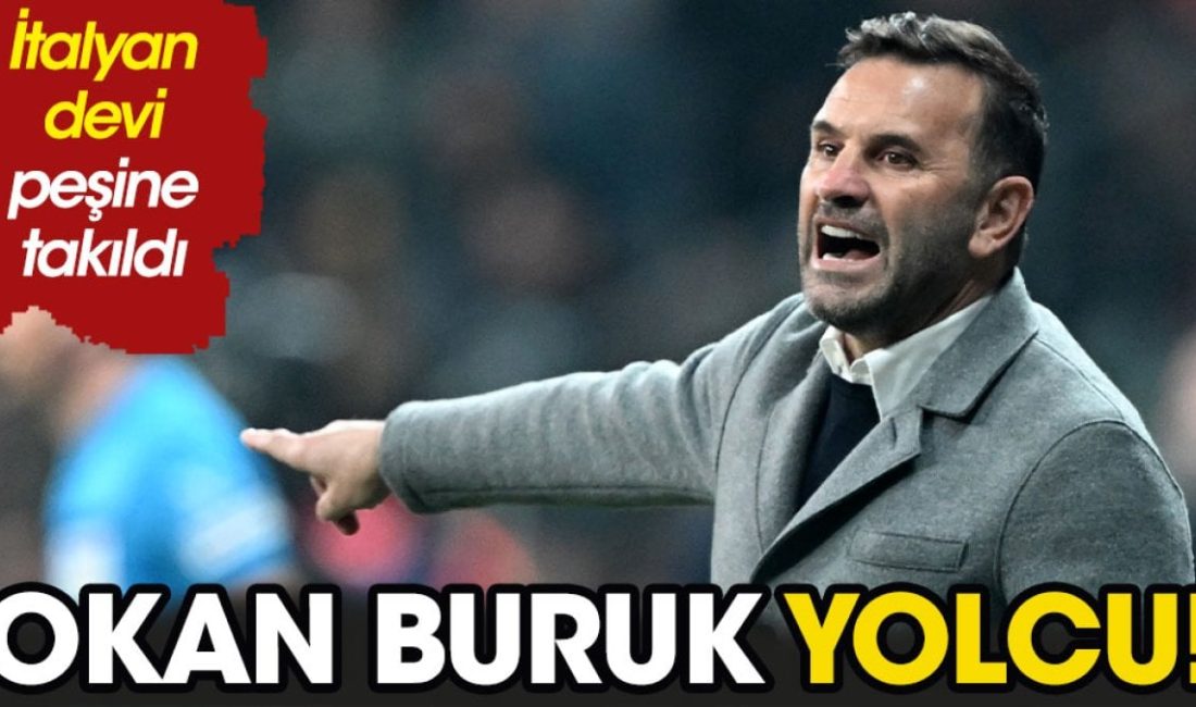 Galatasaray'da flaş bir gelişme yaşanıyor! Teknik direktör Okan Buruk'a İtalya'dan