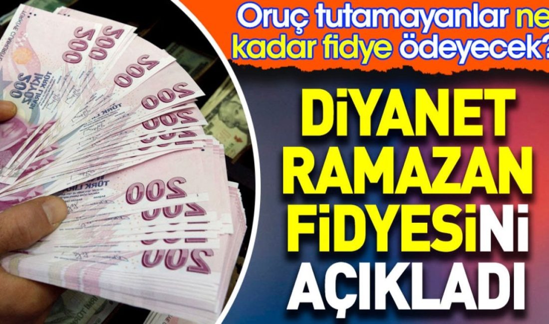 1 GÜNLÜK ORUÇ FİDYESİ NE KADAR 2024: İhtiyaç sahiplerine ulaştırılan