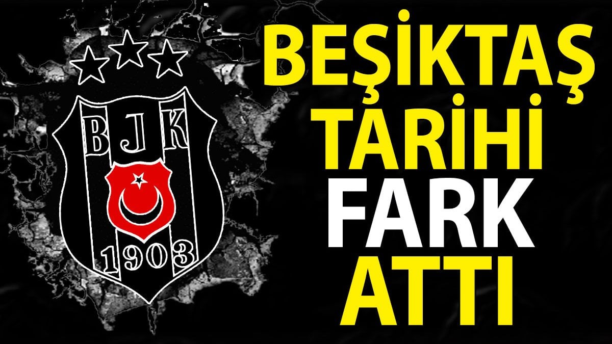 “Beşiktaş, taktiksel ustalık ve stratejik hamlelerle rakibini mağlup ederek tarihi