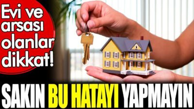 "Emlak uzmanı Mustafa Hakan Özelmacıklı'dan ev ve arsa sahiplerine önemli