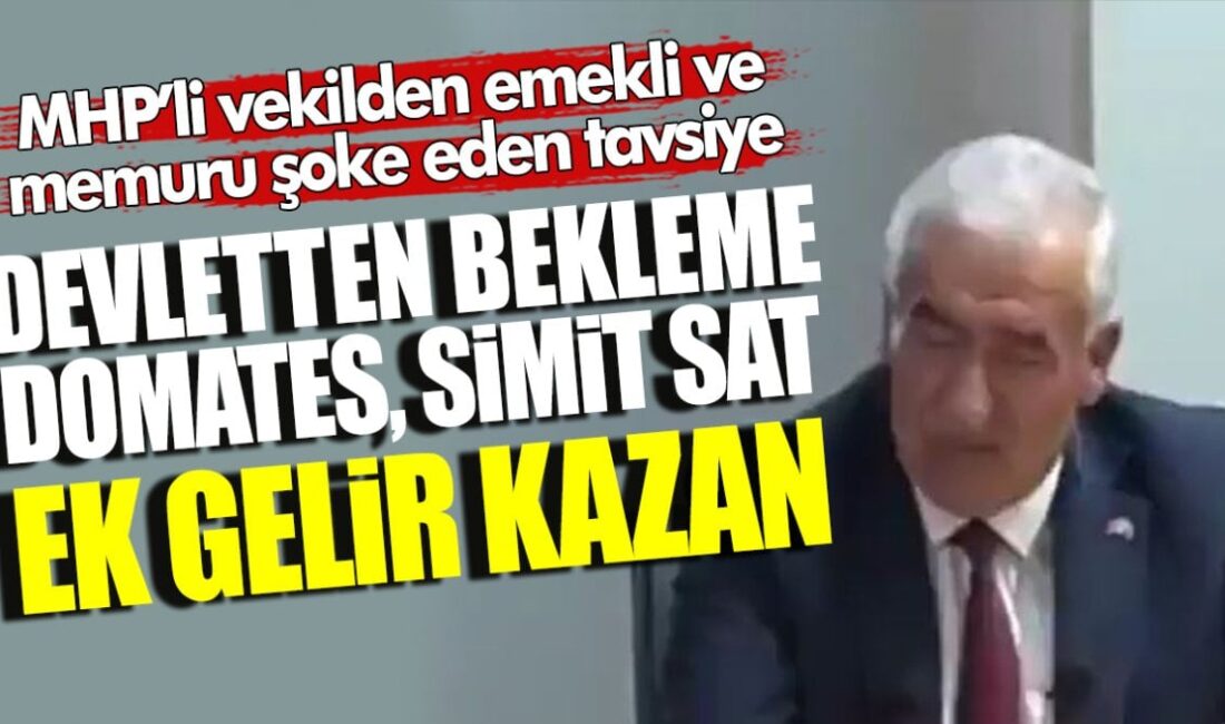 Milliyetçi Hareket Partisi Aksaray Milletvekili Ramazan Kaşlı, emeklilerin ve memurların
