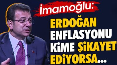 Ekrem İmamoğlu, SZC TV'de Uğur Dündar'ın sorularını yanıtladı. İmamoğlu, Cumhurbaşkanı