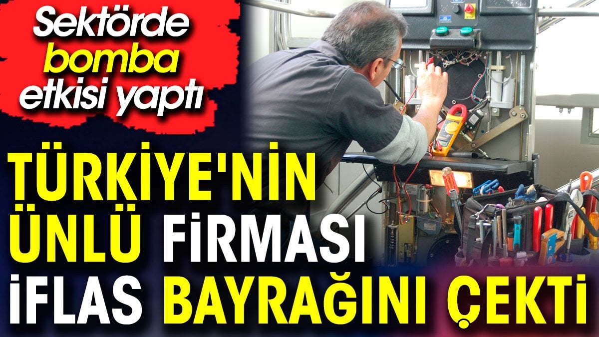 1989'dan beri İzmir'de faaliyet gösteren Ekol Asansörleri iflas etti. Ayda