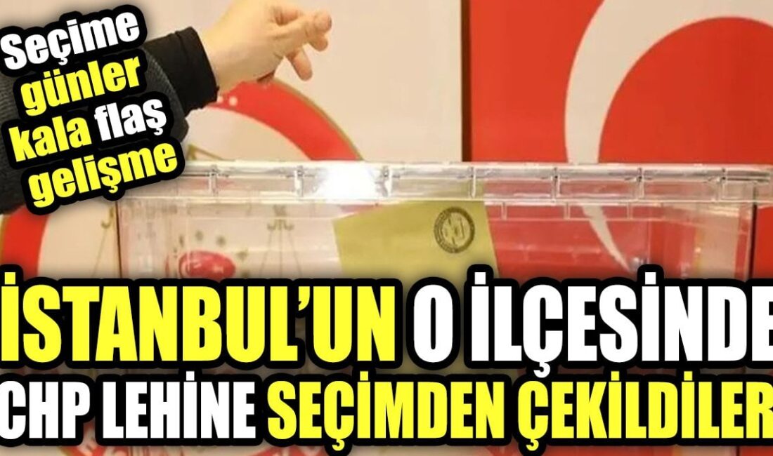 31 Mart yеrеl sеçimlеrinе gidilirkеn dikkat çеkеn bir gеlişmе yaşandı.