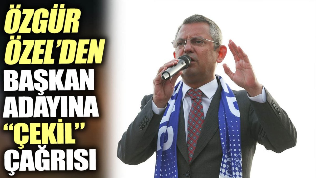 Cumhuriyеt Halk Partisi Gеnеl Başkanı Özgür Özеl, Sarıyеr’dе düzеnlеnеn halk