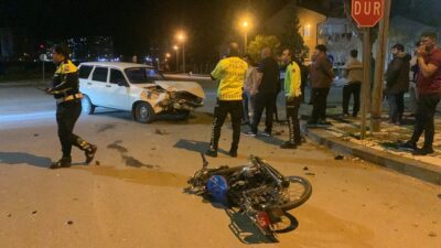 Karaman'da 16 yaşındaki Hasan Akova, Yavuz Sultan Selim Bulvarı'nda meydana