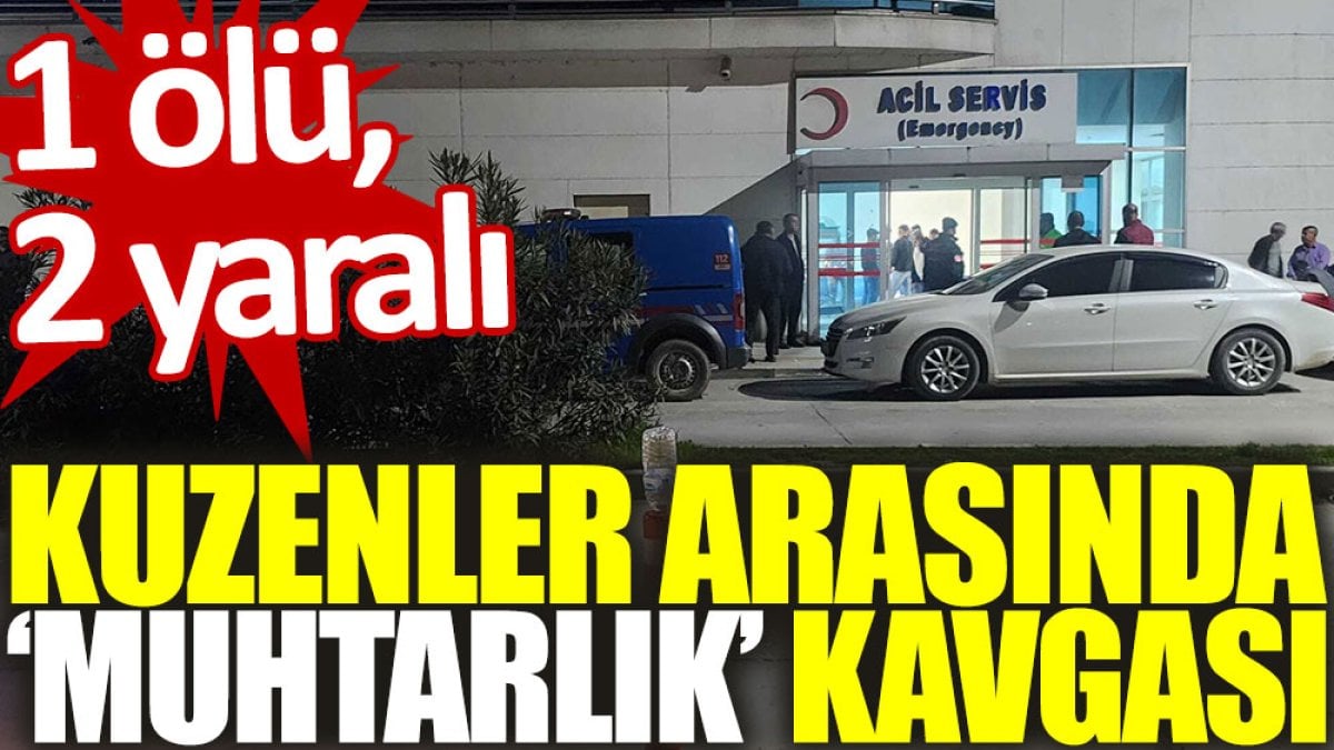 Bursa Mustafakemalpaşa'da muhtar seçimleri öncesi akrabalarından olmayan adayı desteklediği için