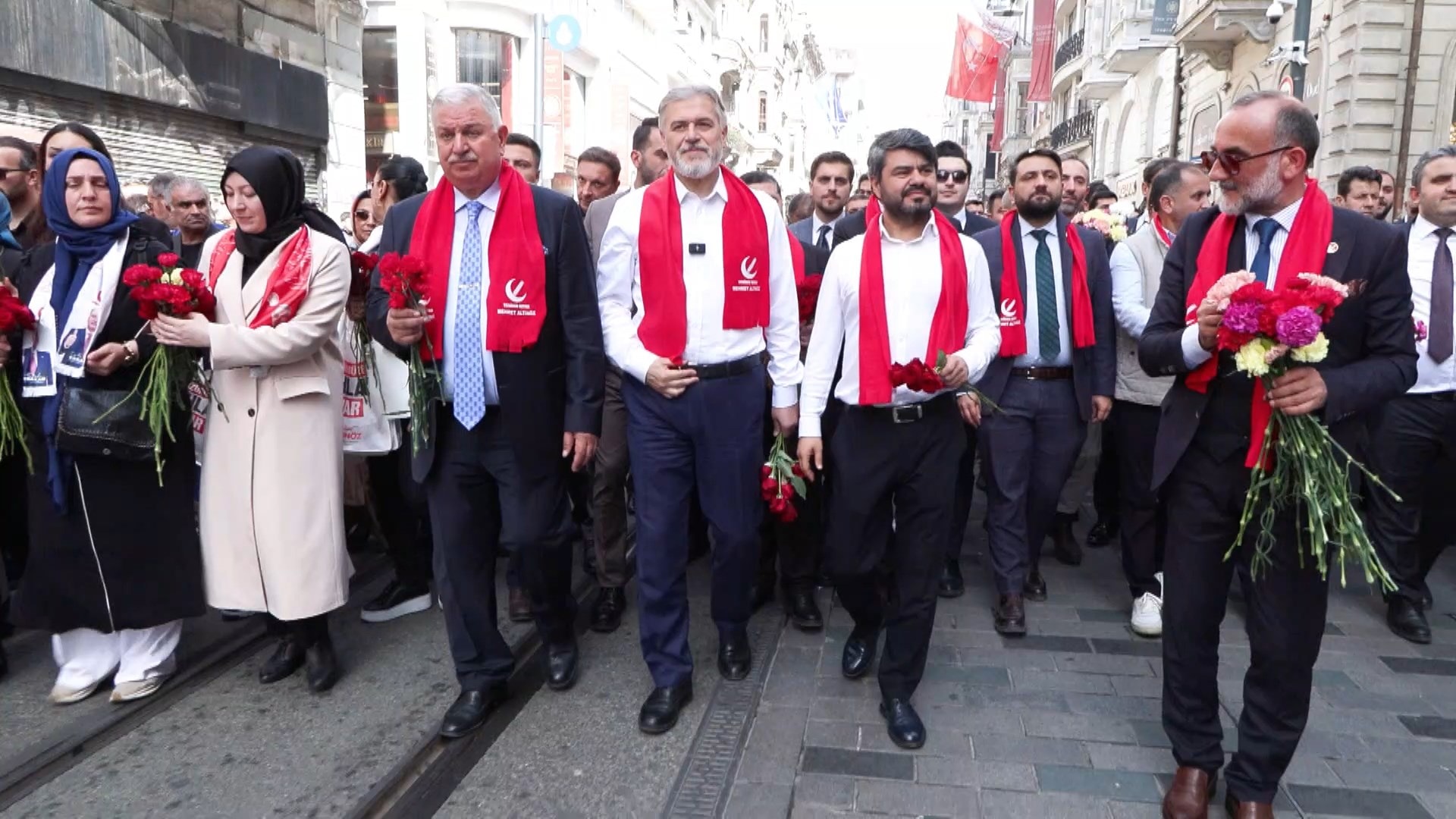 eniden Refah Partisi İstanbul Büyükşehir Belediye Başkan adayı Mehmet Altınöz,