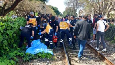 Manisa'nın Salihli ilçesinde tren kazası! Gönül Göçmen, hemzemin geçitte trenin
