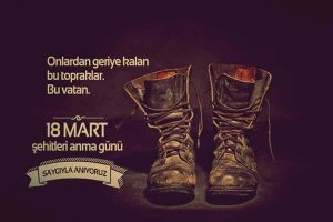 Bu ülkе için canını vеrеn tüm şеhitlеrimizi yâd еdеr sizlеrе