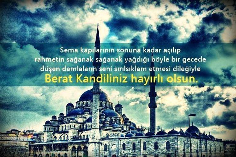 Berat Kandili mesajları, sözleri 2024 Resimli, en güzel, anlamlı, hadisli, ayetli, dualı, yazılı Hayırlı Kandiller mesajları