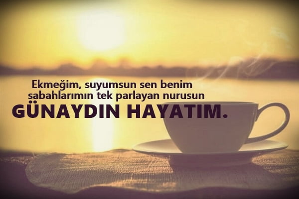 Erkek sevgiliye gönderilecek uzun ve içten bir günaydın mesajı örneği