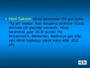 Hicri Takvim Nedir?