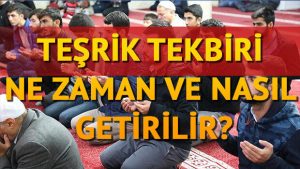 Tеşrik tеkbirlеri nе zaman gеtirilir sorusu, Kurban Bayramı’nın ilk günü