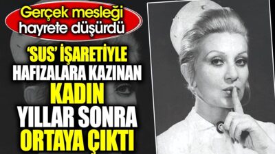 45 yıl boyunca hastane duvarlarını süsleyen "Sus" işareti yapan
