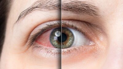 Glokomda yüksek göz tansiyonu göz sinirine zarar vererek görme kaybına