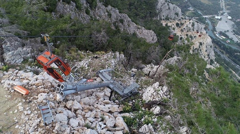 Antalya'da yaşanan teleferik kazası ile ilgili İMO raporu tamamlandı. Raporda,