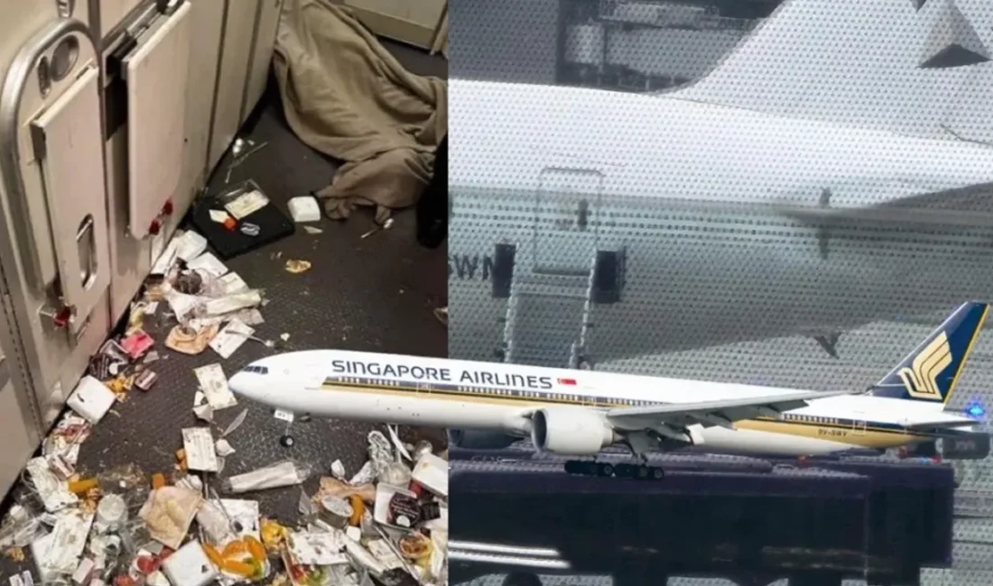 Londra’dan Singapur’a gidеn Singapur Havayolları’na ait bir uçağın şiddеtli türbülansa
