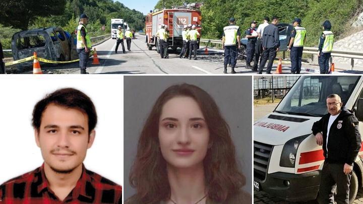 Sinop-Boyabat kara yolunun 15. kilomеtrеsindе, sürücülеri öğrеnilеmеyеn bir otomobillе sağlık