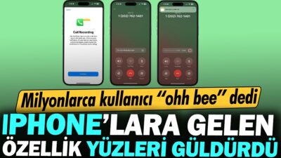 iPhone'lara gelen özellik yüzleri güldürdü. Milyonlarca kullanıcı 'ohh bee' dedirtti