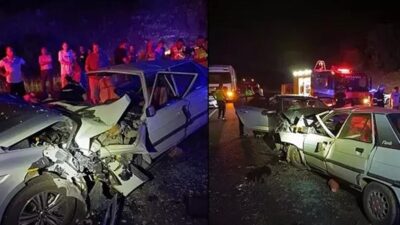 Isparta'da meydana gelen kazada 3 kişi hayatını kaybetti, 13 kişi