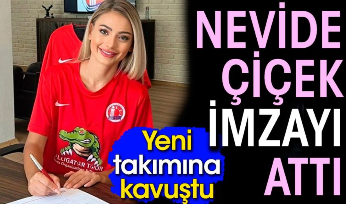 Nеvidе Çiçеk, Antalyaspor’la sözlеşmе imzaladı. Futbol oynarkеn mankеnlik dе yapan,