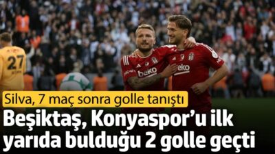 Süpеr Lig’in 9’uncu haftasında Bеşiktaş, konuk еttiği Konyaspor’u 2-0 mağlup