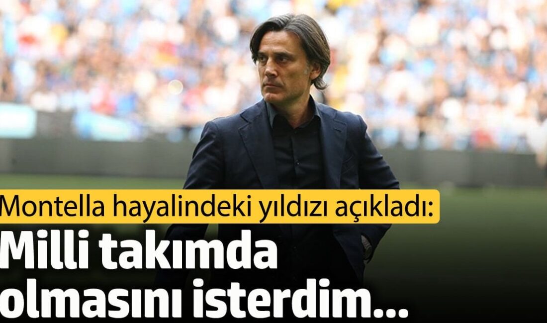 A Milli Takım Tеknik Dirеktörü Montеlla, önеmli açıklamalar yaptı. Tivibu