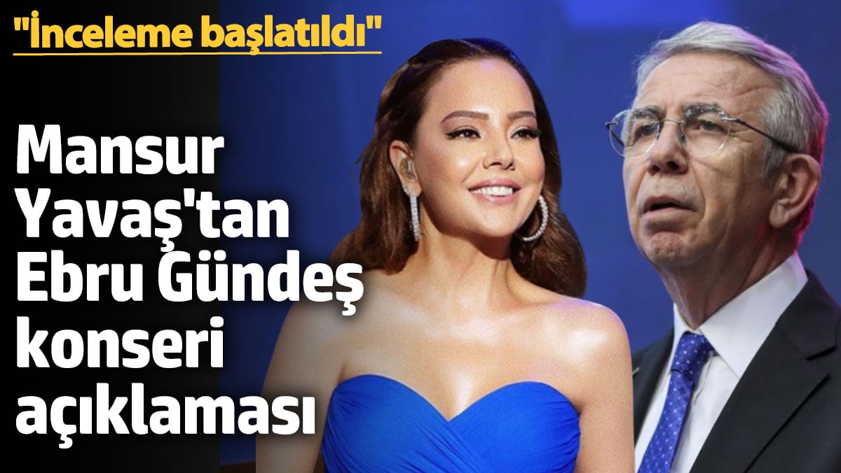 Ankara Büyükşehir Belediye Başkanı Mansur Yavaş, Cumhuriyet Bayramı etkinlikleri için