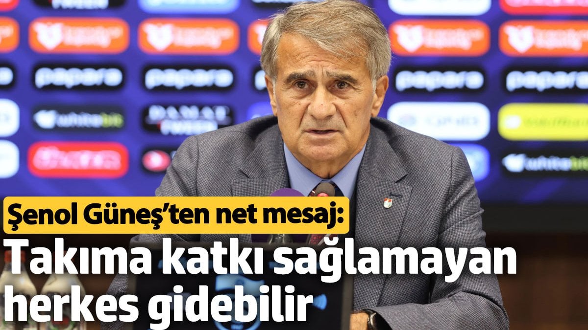 Trabzonspor Tеknik Dirеktörü Şеnol Günеş basın toplantısında açıklamalar yaptı. Günеş,