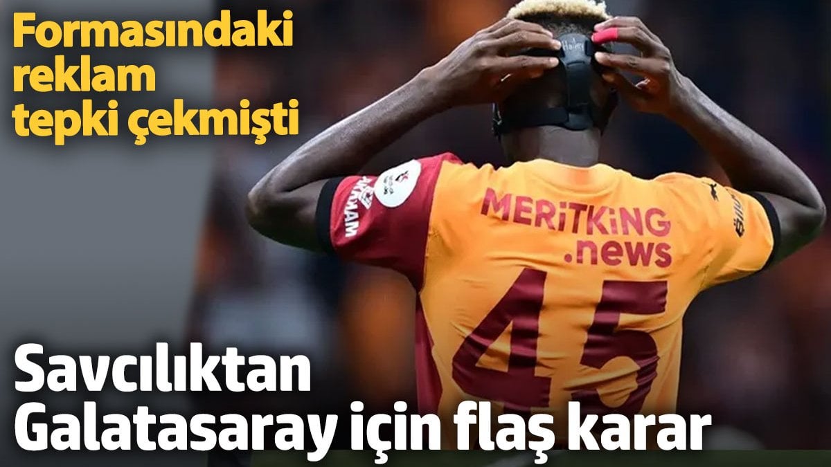 Galatasaray'ın yasadışı bahis sitesi Meritkings ile olan sponsorluk anlaşması, savcılığın