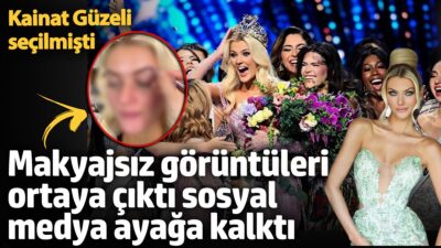 73. Kainat Güzellik Yarışması birincisi Victoria Kjær Theilvig'in makyajsız fotoğrafları