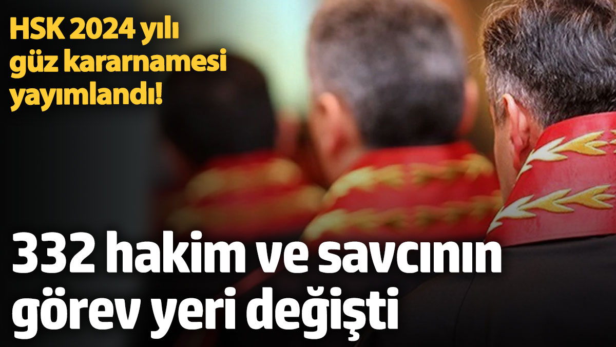 Resmi Gazete'de yayımlanan son hakim savcı kararnamesi, yargı camiasında geniş