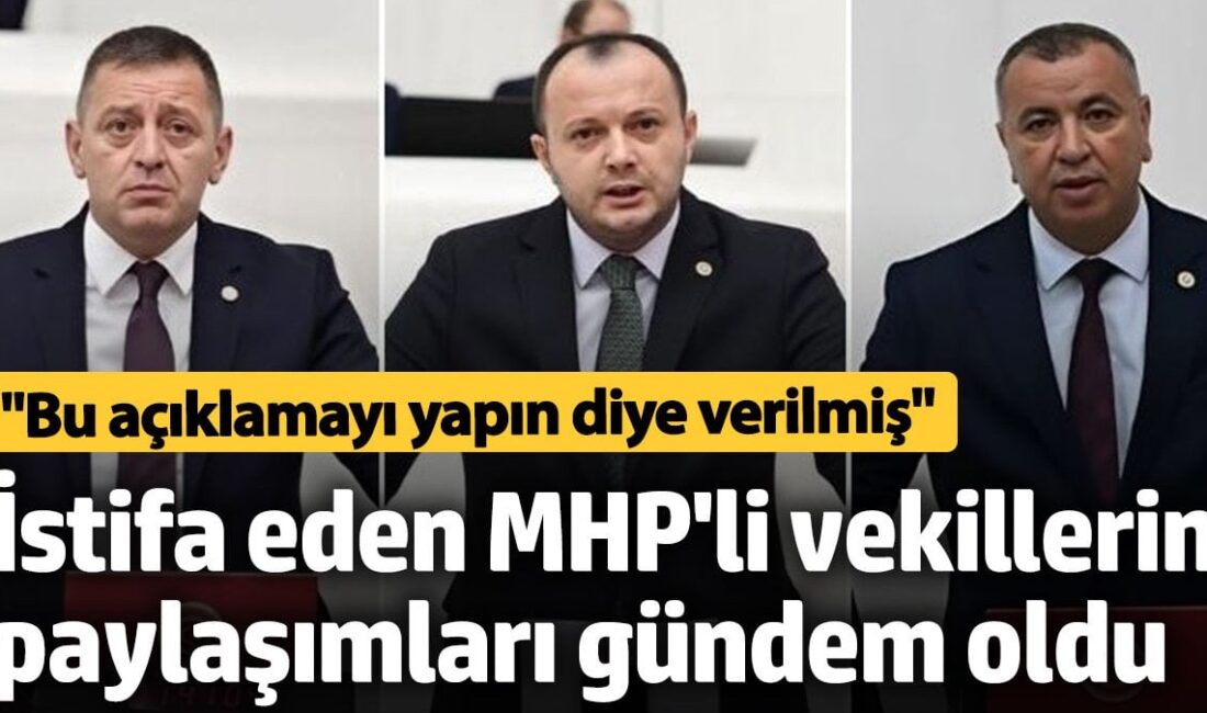 Son dakika gelişmesi: MHP milletvekili istifa etti. Siyasi kulisler hareketlendi.
