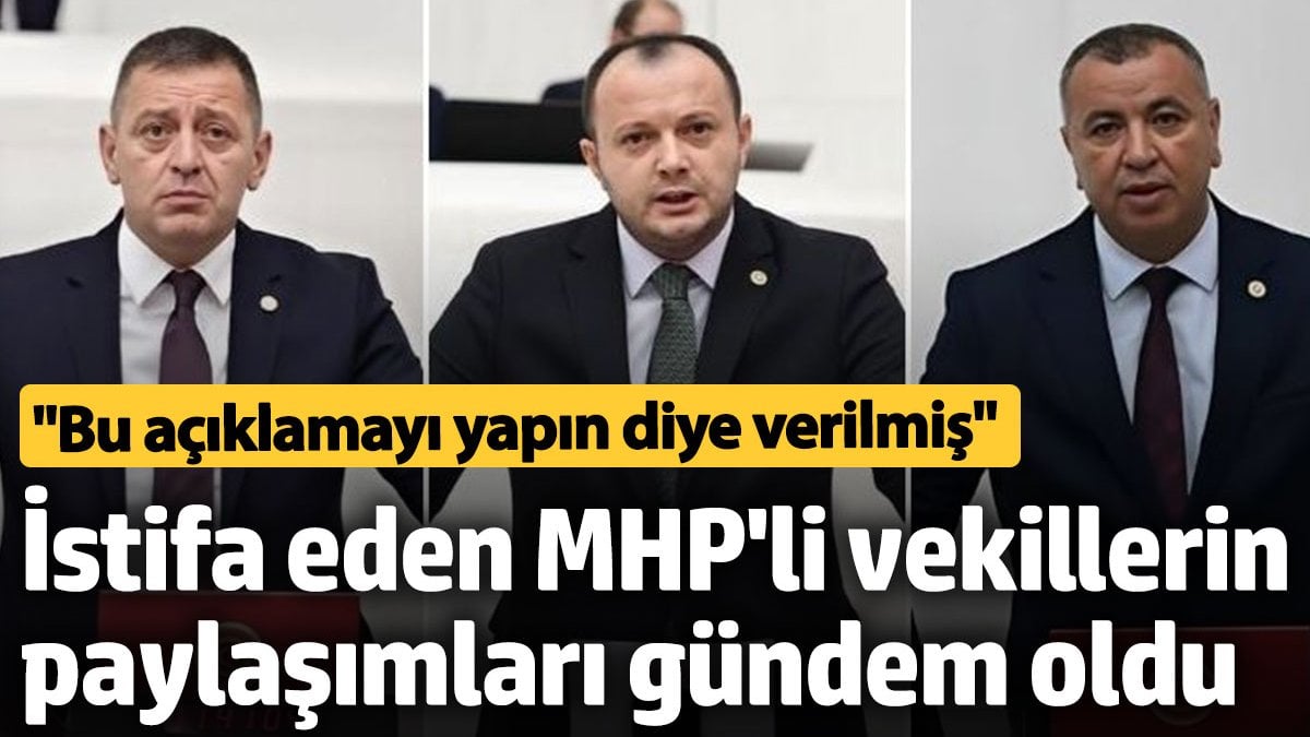 Son dakika gelişmesi: MHP milletvekili istifa etti. Siyasi kulisler hareketlendi.