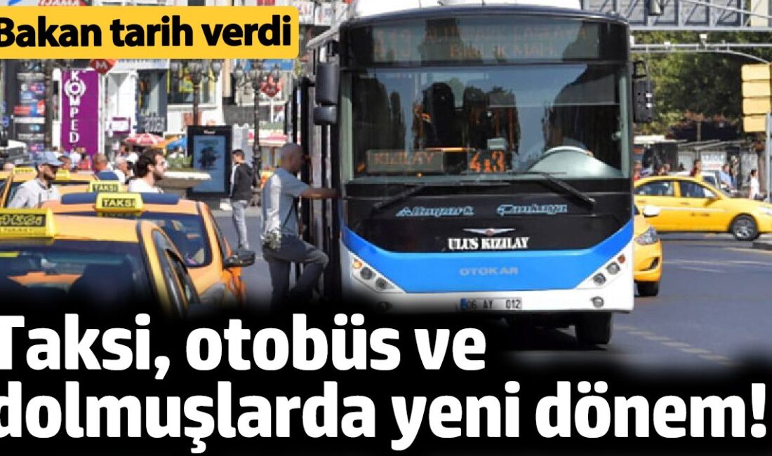 2025'in ilk çeyreğinde taksi, dolmuş ve otobüslerde yüz tanıma sistemi