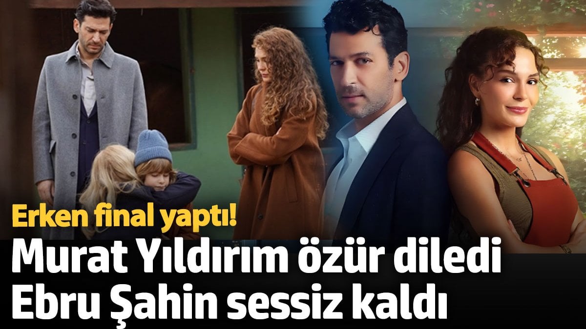 "Gizli Bahçe dizisi erken final yaparak hayranlarını üzdü. Murat Yıldırım,
