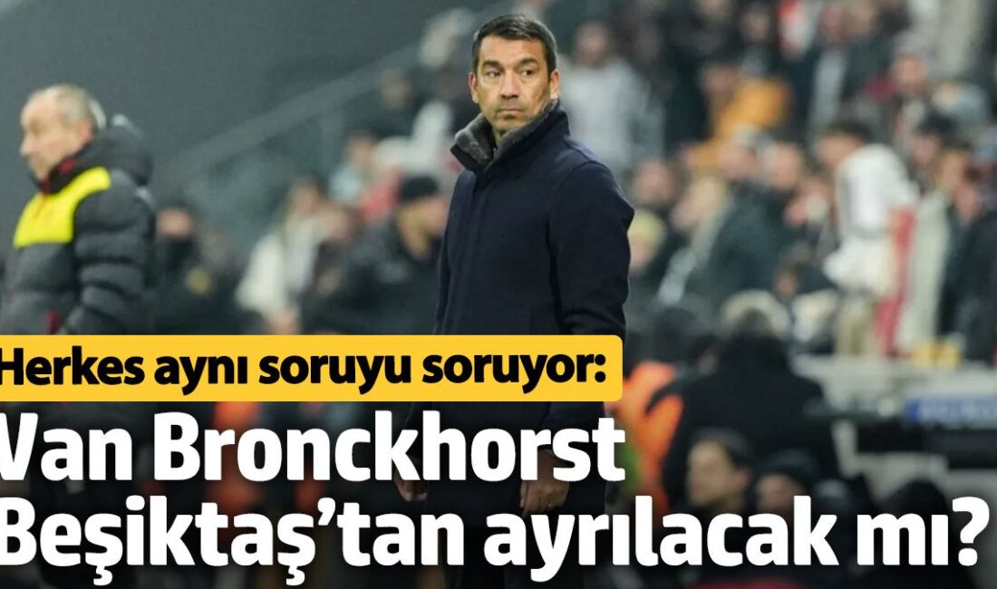 Beşiktaş'ta Göztepe Şoku: Van Bronckhorst'un Koltuğu Sallantıda!